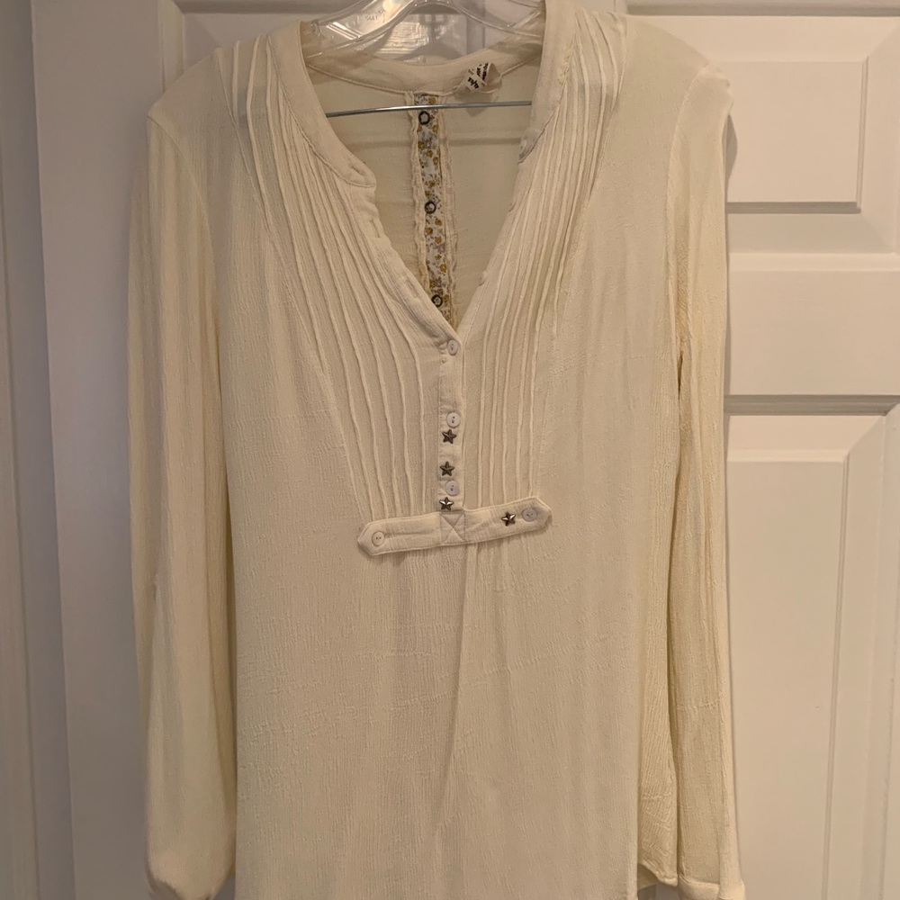 Free people button down blouse